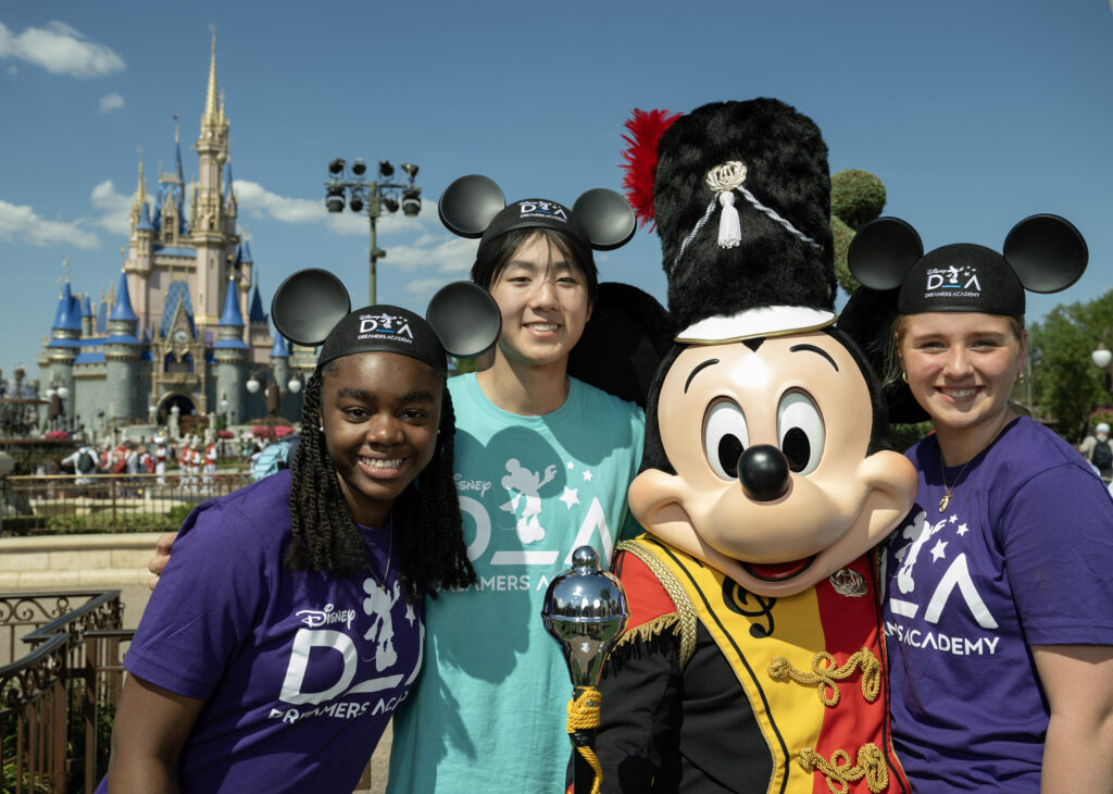 Disney Dreamer Academy Students